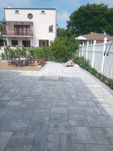 Paver Driveway — Outdoor & Hardscape project by NC Total Construction